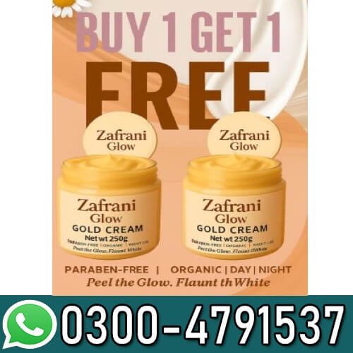 Zafrani Whitening Cream for Brighter Skin In Pakistan