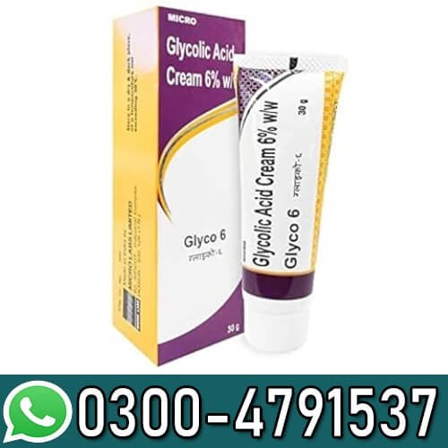 Glycolic Acid Cream 6 in Pakistan